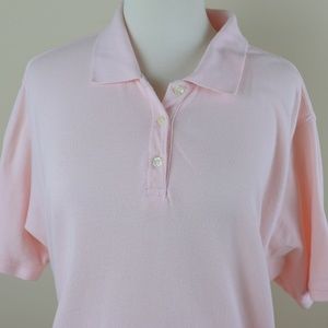 Charter Light Pink Polo Size 1X